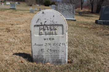 peter d bull headstone
